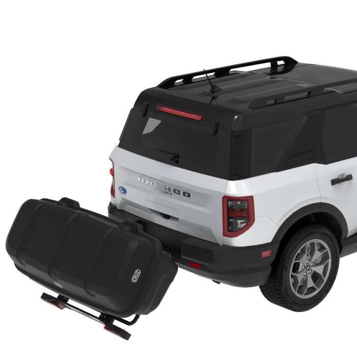 Caixa de bola de reboque Bagageira de bola de reboque Cruz Sector 400NT 400 litros - Mobbec