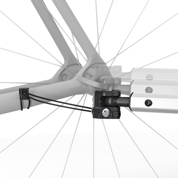 Thule axle mount ezHitch™ plate with quick release skewer