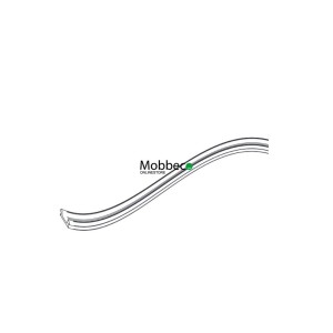 Tampa de trilho de borracha para Xpro 30cm CRUZ Cargo Bar