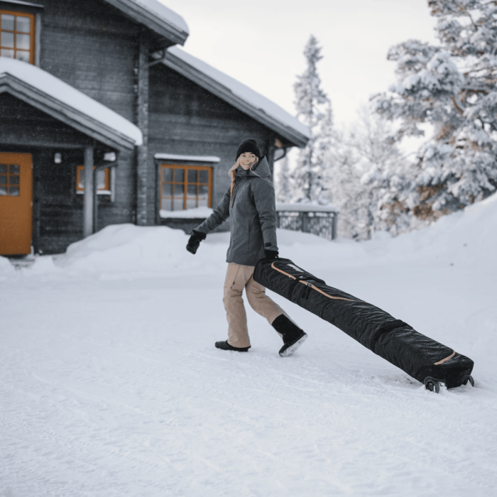 Mala Thule RoundTrip com rodas específica para esquis