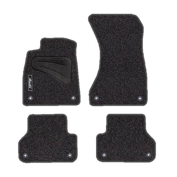 Tapetes de alcatifa para AUDI A4