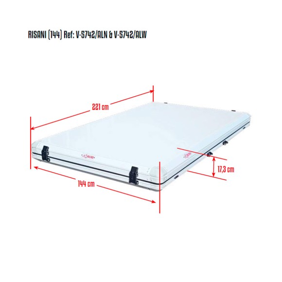 Comprar tenda de tejadilho automóvel Bullface Risani- Mobbec.com