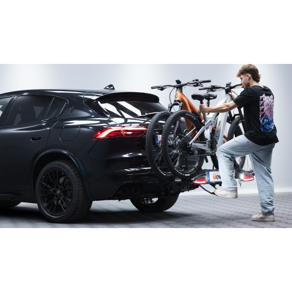 Portabicicletas de bola TowBike Pro 2 compatible con bicis eléctricas