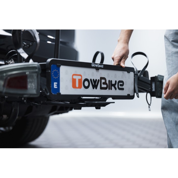 Portabicicletas de bola TowBike Pro 2 compatible con bicis eléctricas