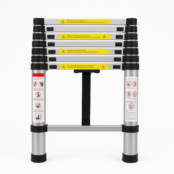 Escalera telescópica de aluminio tienda de techo coche