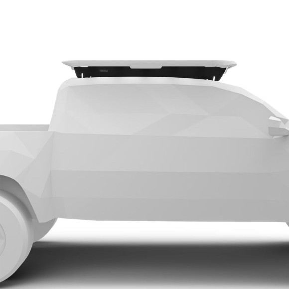 Thule Caprock montagem em trilho Toyota Tacoma cabine dupla 2005-2023