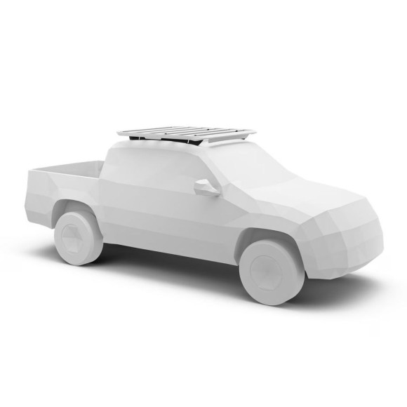 Thule Suporte sobre trilho Caprock Mitsubishi L200 cabine dupla 2015-2023