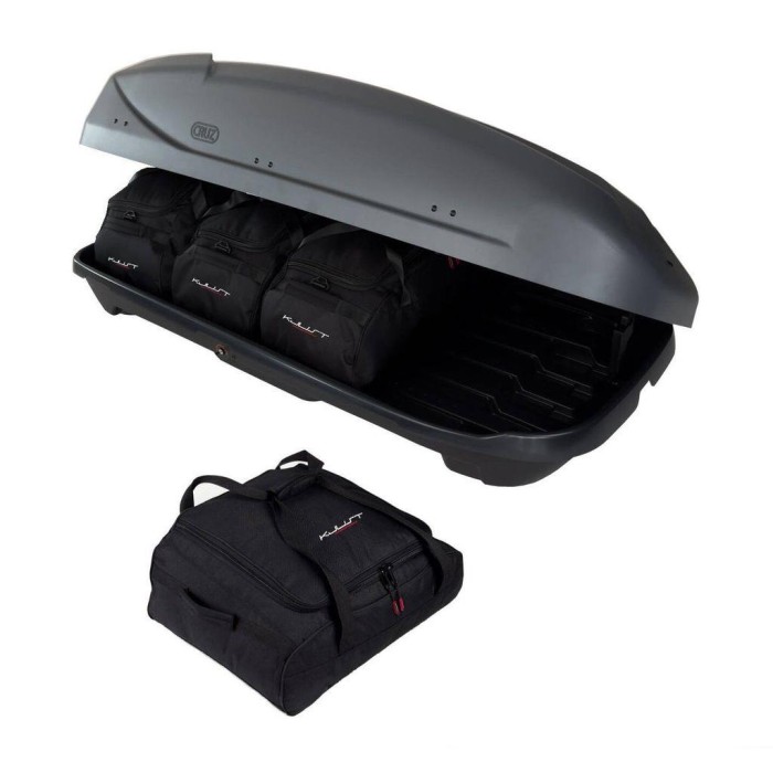 Pack de 4 bolsas para bagageiros de teto CRUZ Paddock e Paddock Elite 400