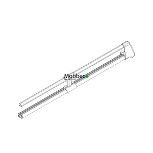 Corrimão do lado direito de 130 cm para Cruz Evo Rack