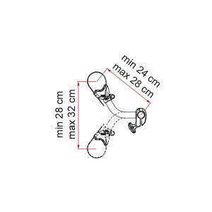 Brazo Bike-Block Pro S 2 para Fiarmma Carry Bike 2