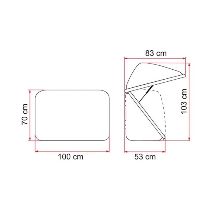 caixa para caravanas e autocaravanas Fiamma ULTRA-BOX 360