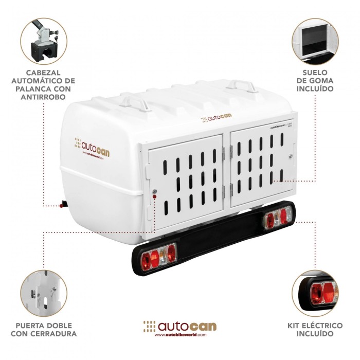 Transportadora ou atrelado Autocan para cães ao melhor preço