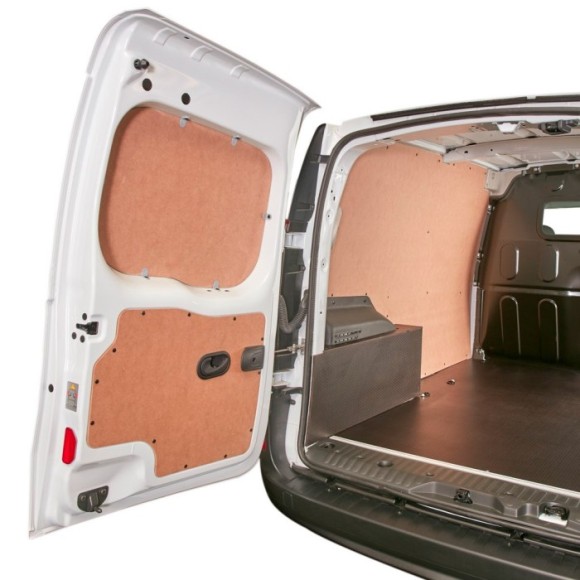 Painéis laterais de madeira (MDF) para Ford Transit Custom (13-)
