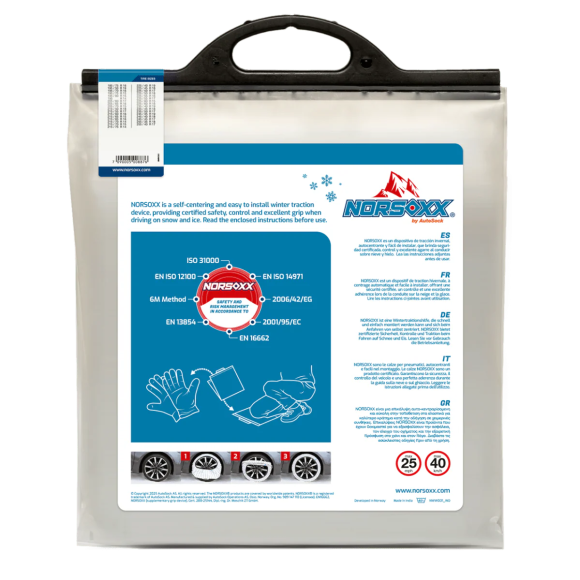 Correntes de neve têxteis Norsoxx 25 económicas – Mobbec - Mobbec
