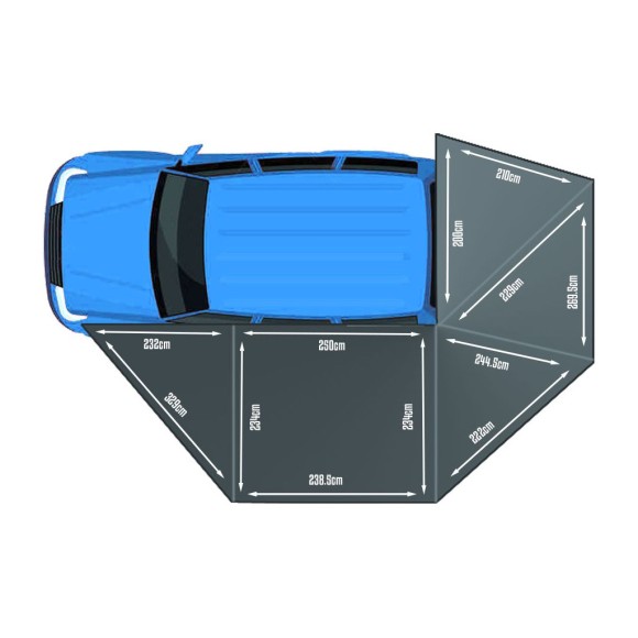 Toldo Camper Traveller Bullface