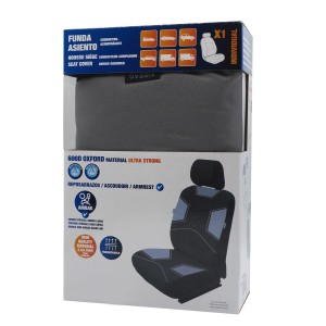 Funda de Asiento Universal Extreme para Auto – Compatible con Airbag y Transpirable (1 Pieza) 2