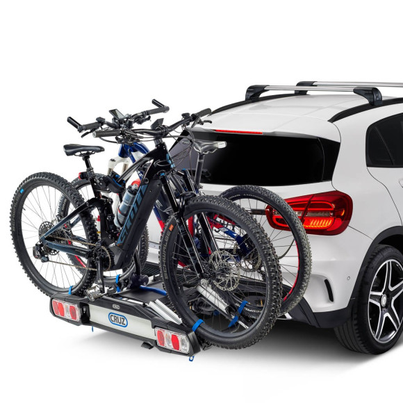 Porta-bicicletas de engate Cruz Pivot eBike 2 bicicletas