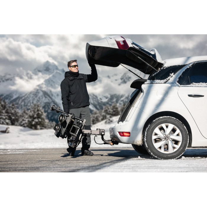 Portaesquís TowSki Ride para Portabicicletas y Portamotos - Mobbec
