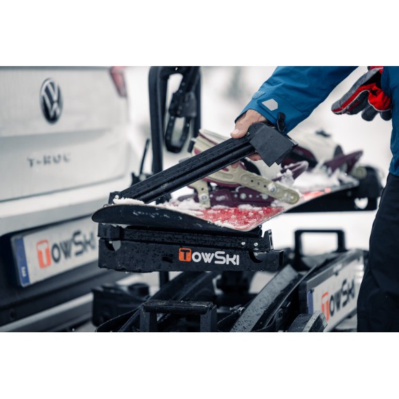 Suporte de esquis TowSki Ride para Porta-bicicletas e Porta-motos - Mobbec