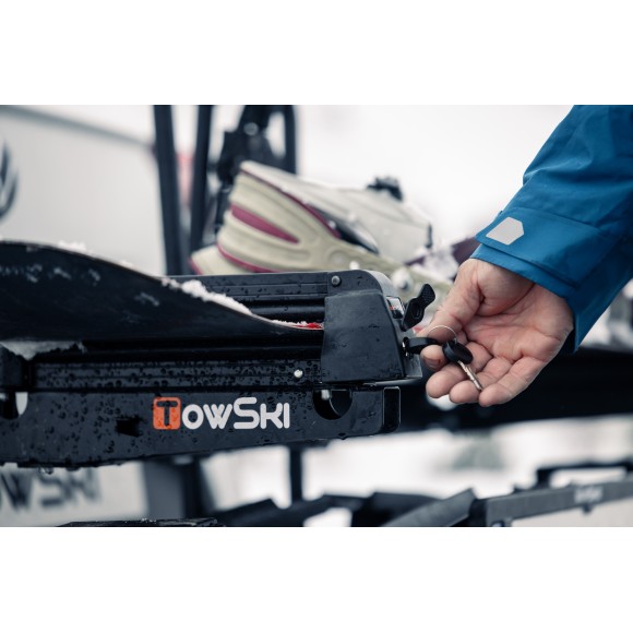 Suporte de esquis TowSki Ride para Porta-bicicletas e Porta-motos - Mobbec