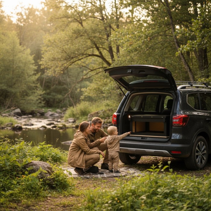 Mueble camper básico para Furgonetas pequeñas-medianas talla M