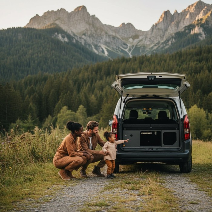 Móvel camper universal para carrinhas XL grandes ao melhor preço