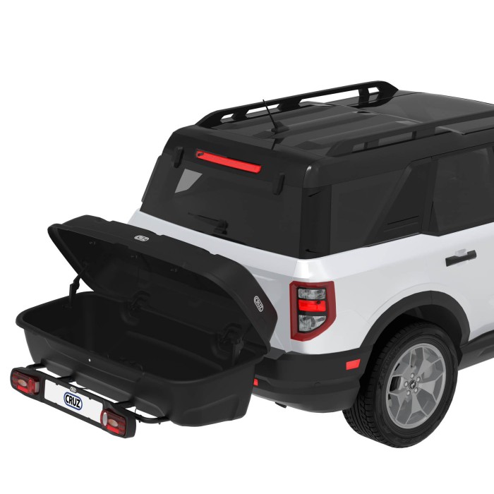 Caixa de bola de reboque Bagageira de bola de reboque Cruz Sector 400NT 400 litros - Mobbec