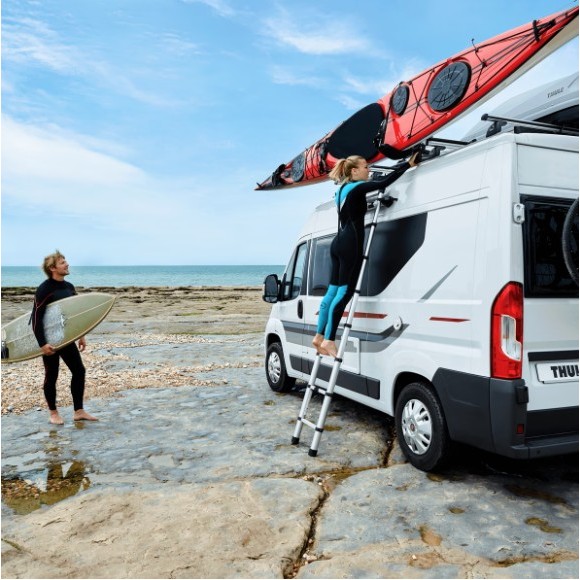 Portakayak elevable Thule Hullavator Pro | Carga fácil esfuerzo