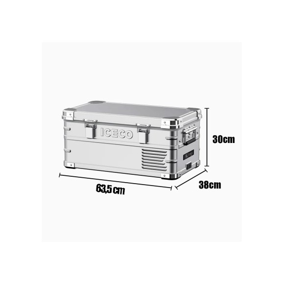 Nevera camper ICECO APL20 INOX 20L específica para 4x4