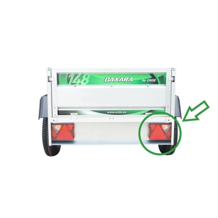 65 Lente do farol de substituição do lado direito para Daxara 148