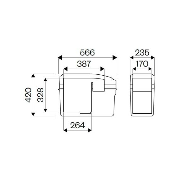 Frigorífico camper compacto IndelB ITB18
