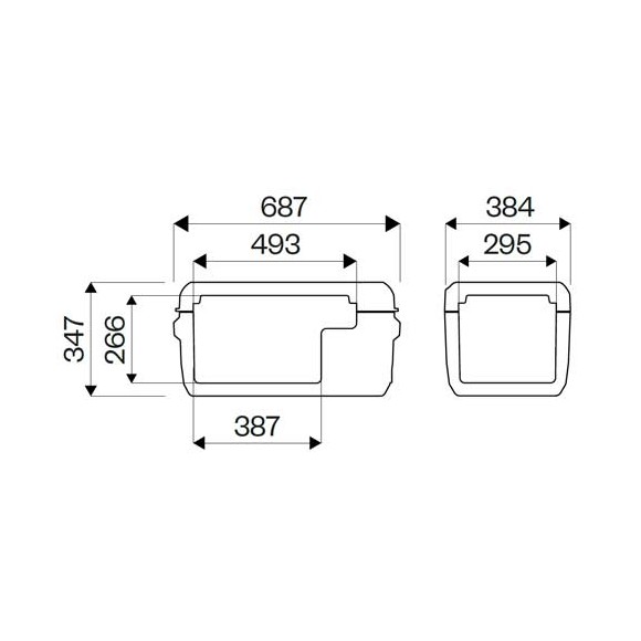 Frigorífico camper compacto IndelB ITB32