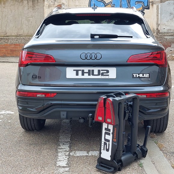 Portabicicletas universal Spinder TX2 LED (2 bicis) | Mobbec