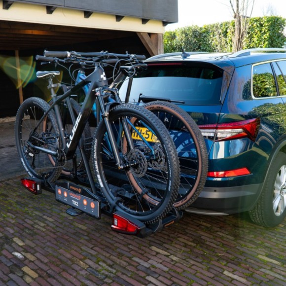 Porta-bicicletas LED universal Spinder TX2 (2 bicicletas) | Mobbec