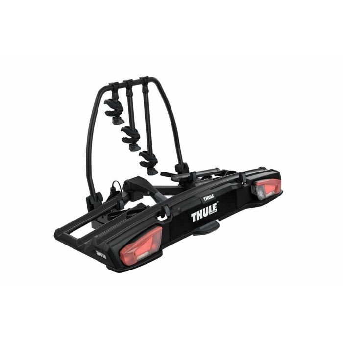 Portabicis de bola VeloSpace XT 939 3 bicis Negro + adaptador 4ª bici