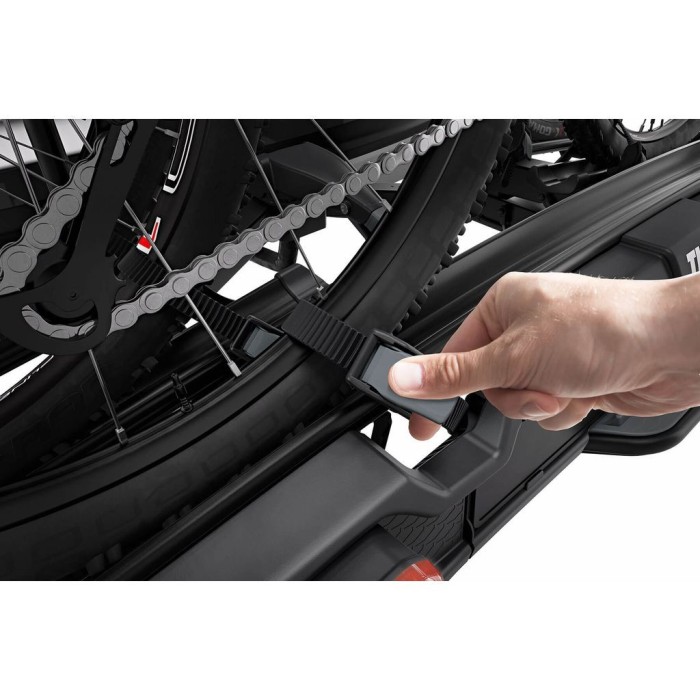 Portabicis de bola VeloSpace XT 939 3 bicis Negro + adaptador 4ª bici