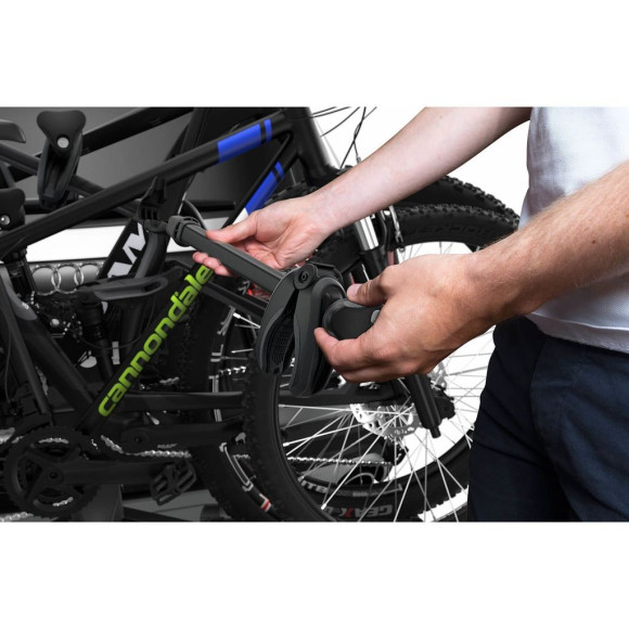 Portabicis de bola VeloSpace XT 939 3 bicis Negro + adaptador 4ª bici