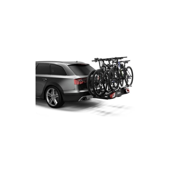 Portabicis de bola VeloSpace XT 939 3 bicis Negro + adaptador 4ª bici