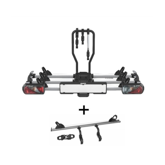 Suporte de bicicletas de bola Diamant FG3 + adaptador para 4 bicicletas | Mobbec