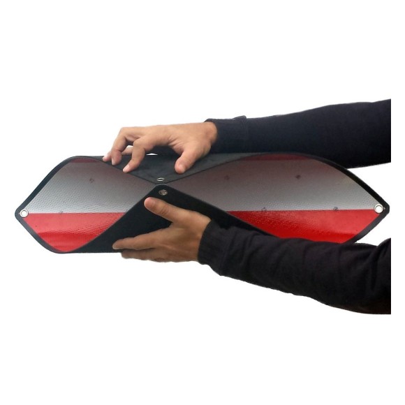 Placa V20 homologada metálica o flexible | Señalización carga