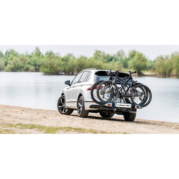 Portabicis bola TowBike Pro 3 compatible con e-bike|Mobbec