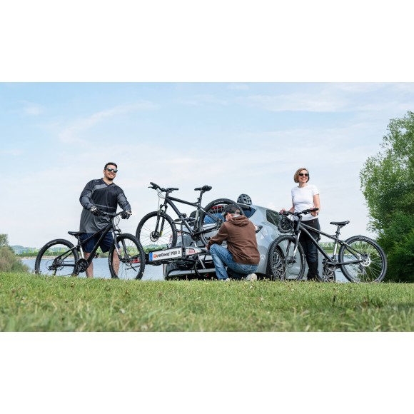 Porta-bicicletas De Engate TowBike Pro 3 compatível com bicicletas elétricas
