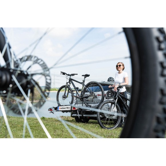 Porta-bicicletas De Engate TowBike Pro 3 compatível com bicicletas elétricas