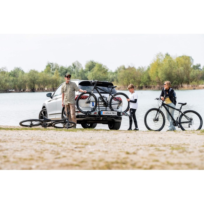 Portabicis bola TowBike Pro 3 compatible con e-bike|Mobbec