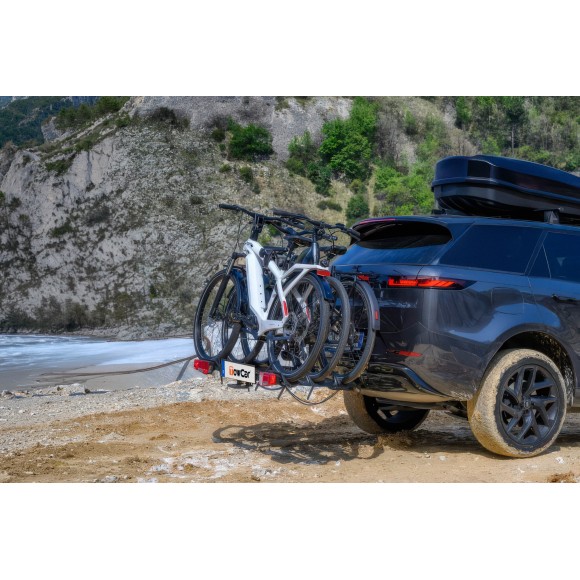 Porta-bicicletas De Engate Orbit 3 compatível com bicicletas elétricas