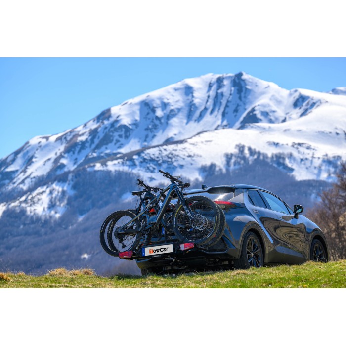 Portabicis bola Orbit 2 (2 bicis) compatible con e-bike|Mobbec