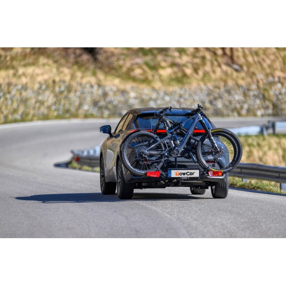 Portabicis bola Orbit 2 (2 bicis) compatible con e-bike|Mobbec