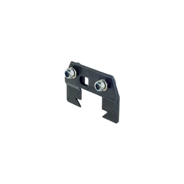 2 barras de acero y 4 soportes Cruz Oplus S-FIX