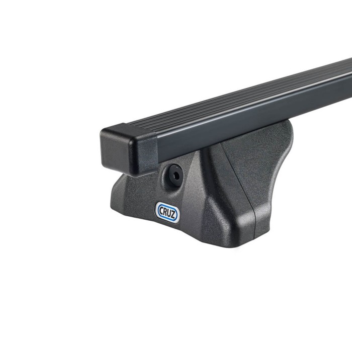 2 barras de acero y 4 soportes Cruz Oplus S-FIX