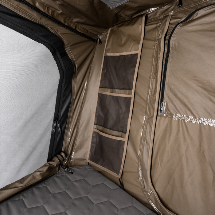 Tenda de tejadilho Brétema V2 130 universal para automóvel, SUV e camper